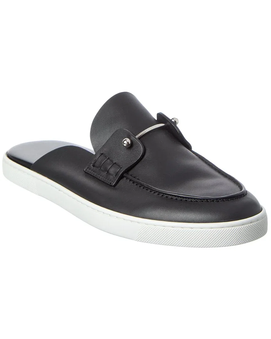 Image of Christian Louboutin Chanme Leather Mule