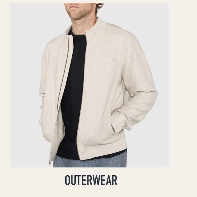 Shop sale outerwear — 40% off or more.
