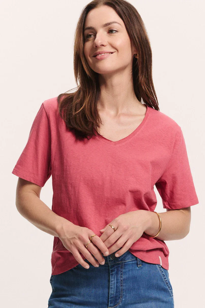 Image of Jerseyshirt Liiz aus Leinen