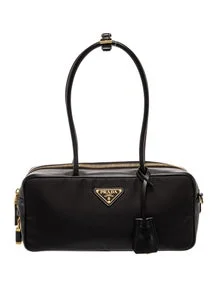 Re-Nylon Padlock Shoulder Bag