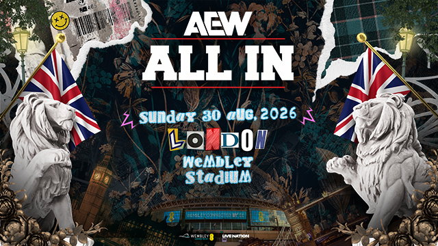 AEW ALL IN: London – 50% off