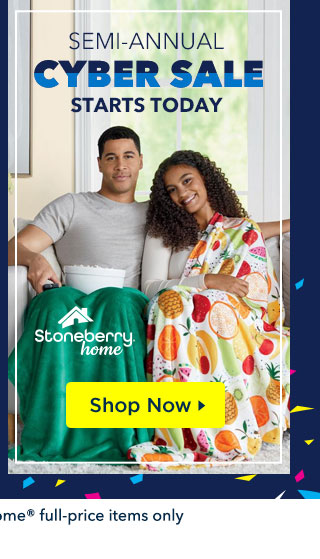 Shop Cyber Sale stoneberry home