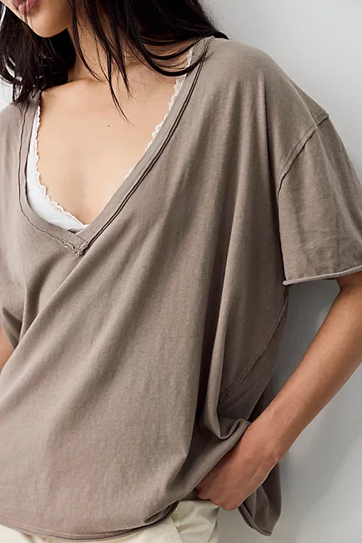 We The Free Nina V Neck Tee