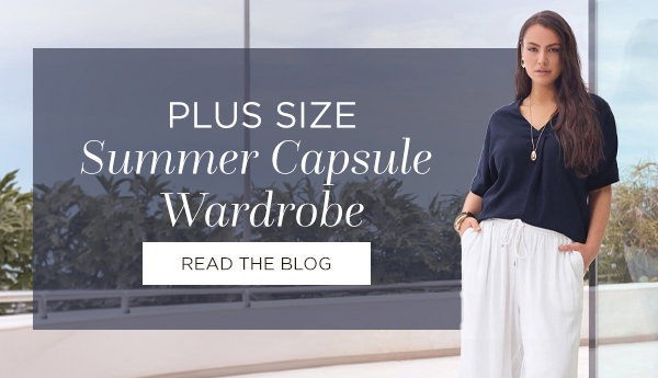 Plus Size Summer Capsule Wardrobe
