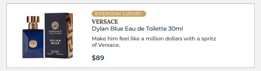 Versace Dylan Blue Eau de Toilette 30ml