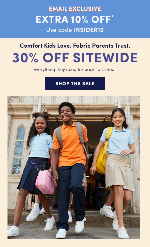 30% off sitewide is happening now!