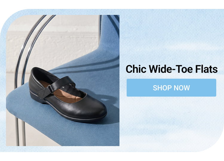 Chic Wide-Toe Flats