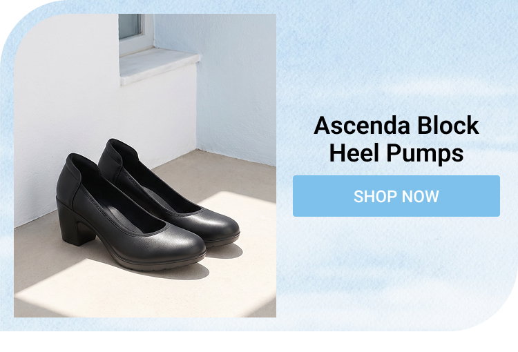 Ascenda Block Heel Pumps