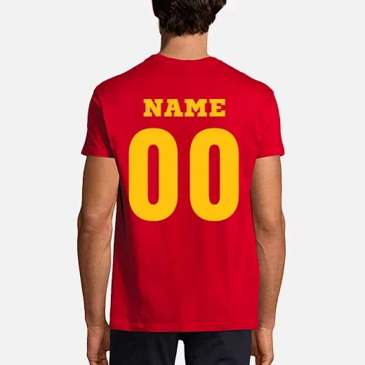 Camiseta españa personalizable hombre | laTostadora