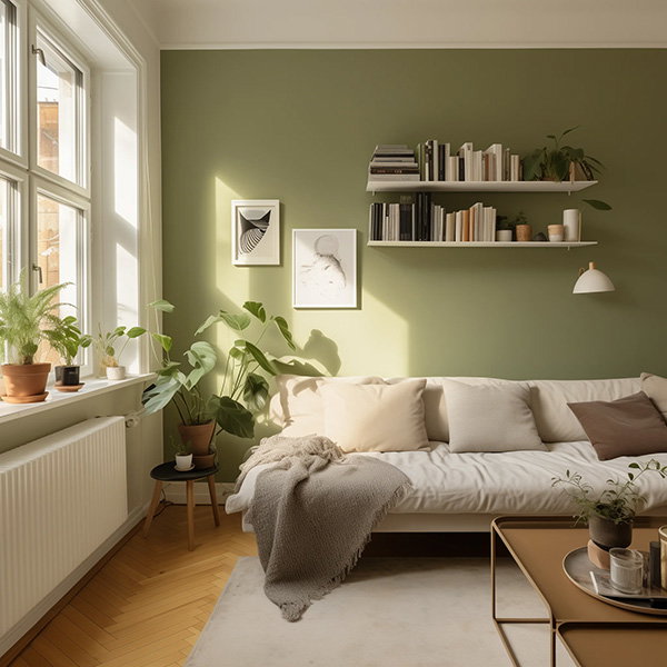 Green Paint Samples