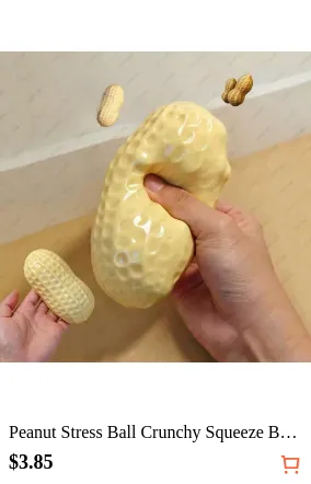 Peanut Stress Ball Crunchy Squeeze...