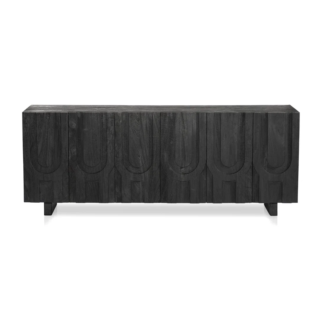 Rivka Solid Wood TV Stand for TVs up to 78"