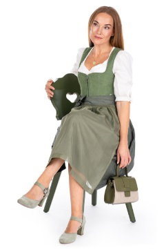 Cord Dirndl 2tlg. - LICHTENFELS - wasabi