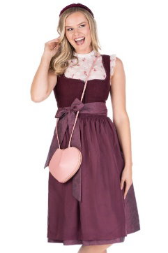 Cord Dirndl 2tlg. - LICHTENFELS - granatapfel