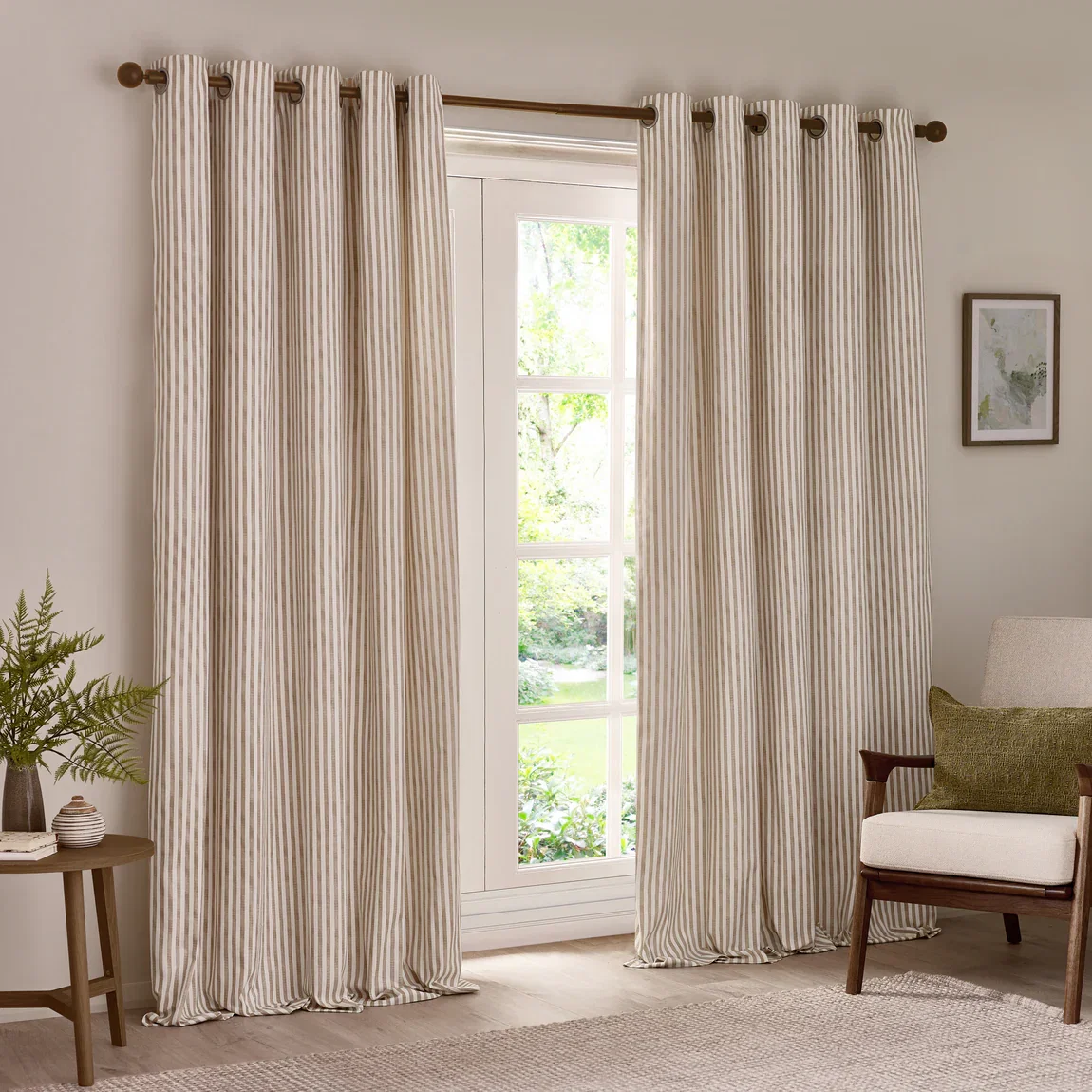 Yard Hebden Striped Curtains