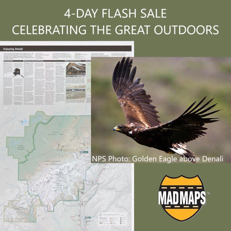 4-day flash sale celebrating the great outdoors for National Parks and Recreation month.Sitewide Sale