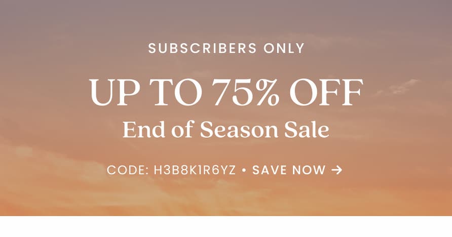 End of Season Sale