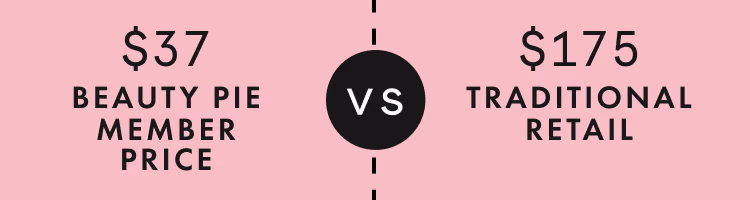 £32 Beauty Pie Membership Price vs. £150 Traditional Retail