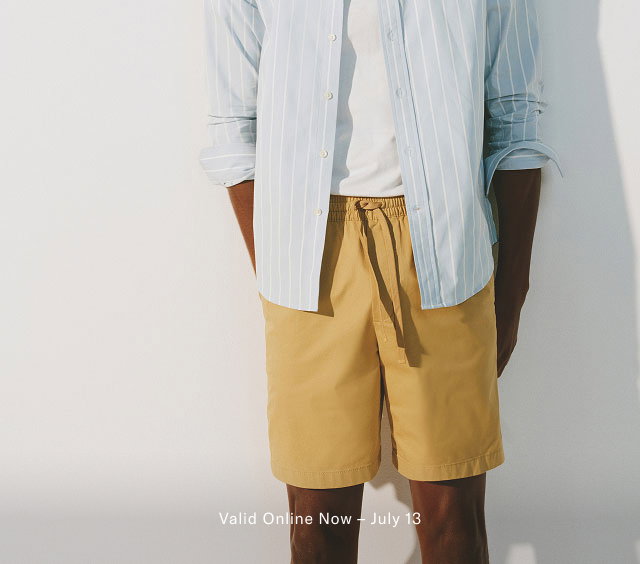 Valid online now - July 15