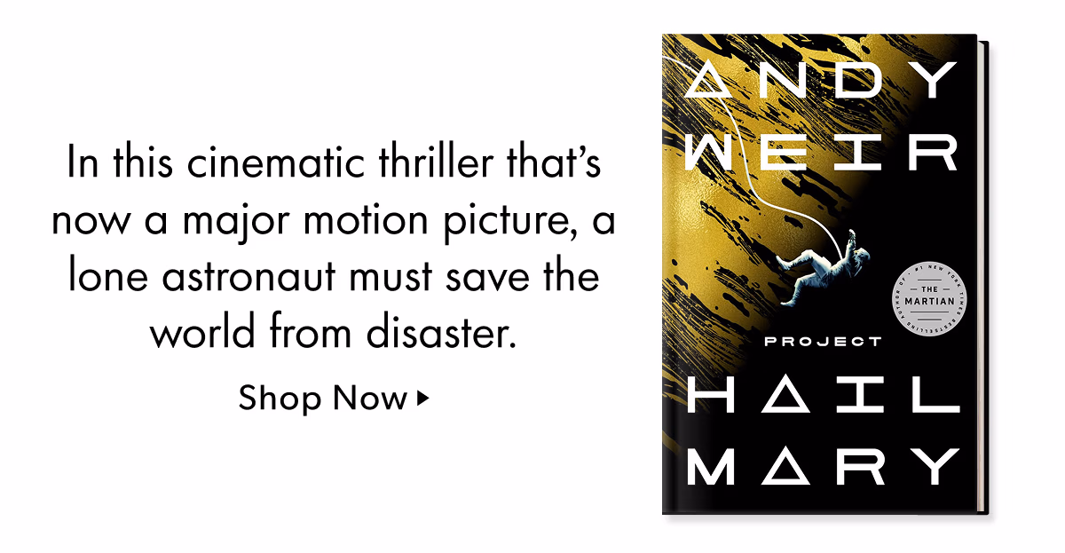 In this cinematic thriller that's now a major motion picture, a lone astronaut must save the world from disaster.