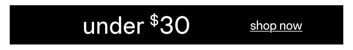 Sale Under $30