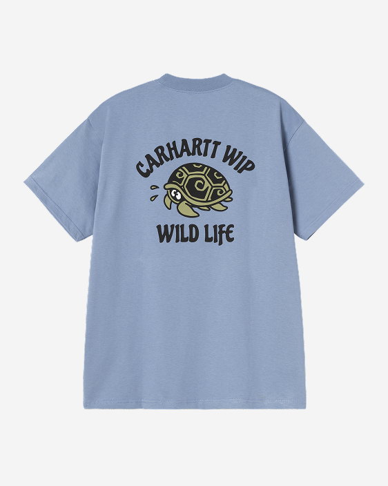 Carhartt WIP Wild Life T-Shirt | Gentle Blue