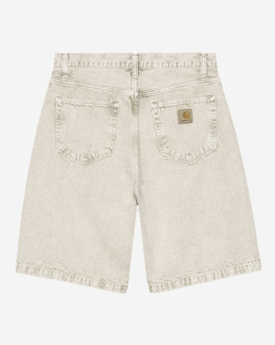 Carhartt WIP Landon Short - Color Denim | Opuntia (Chalk Wash)