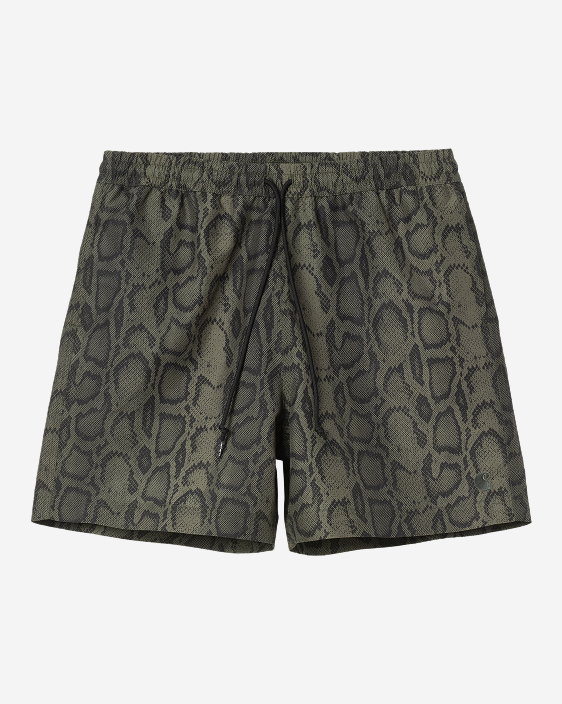 Carhartt WIP Slater Swim Trunks | Leaf Snake Camo
