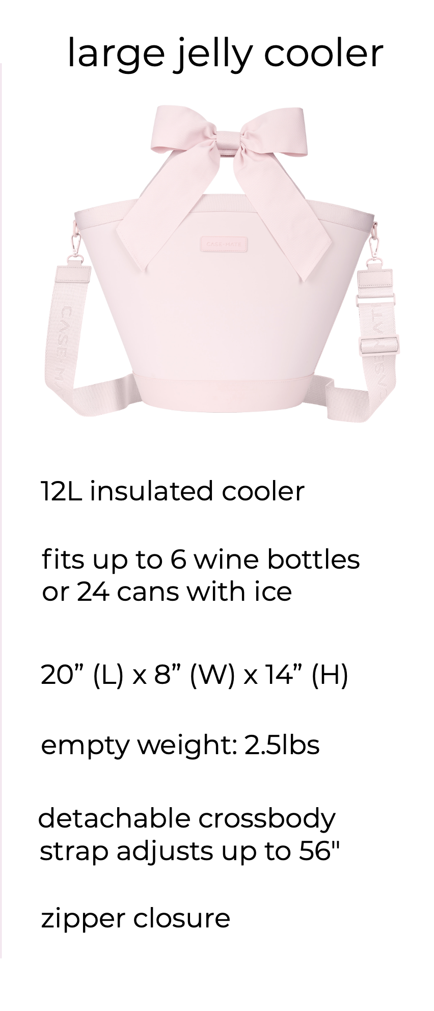 About the Large Jelly Cooler Tote (12L)
