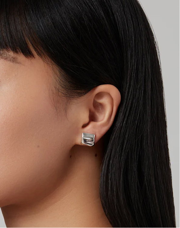mini sundra silver earrings