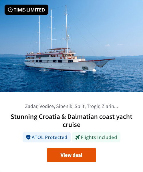 Stunning Croatia &amp; Dalmatian coast yacht cruise