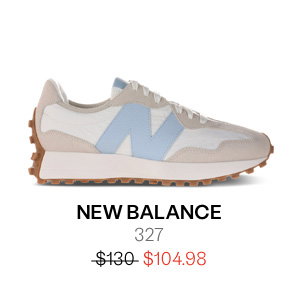 New Balance Women's 327 Sneakers in Beige/Light Blue