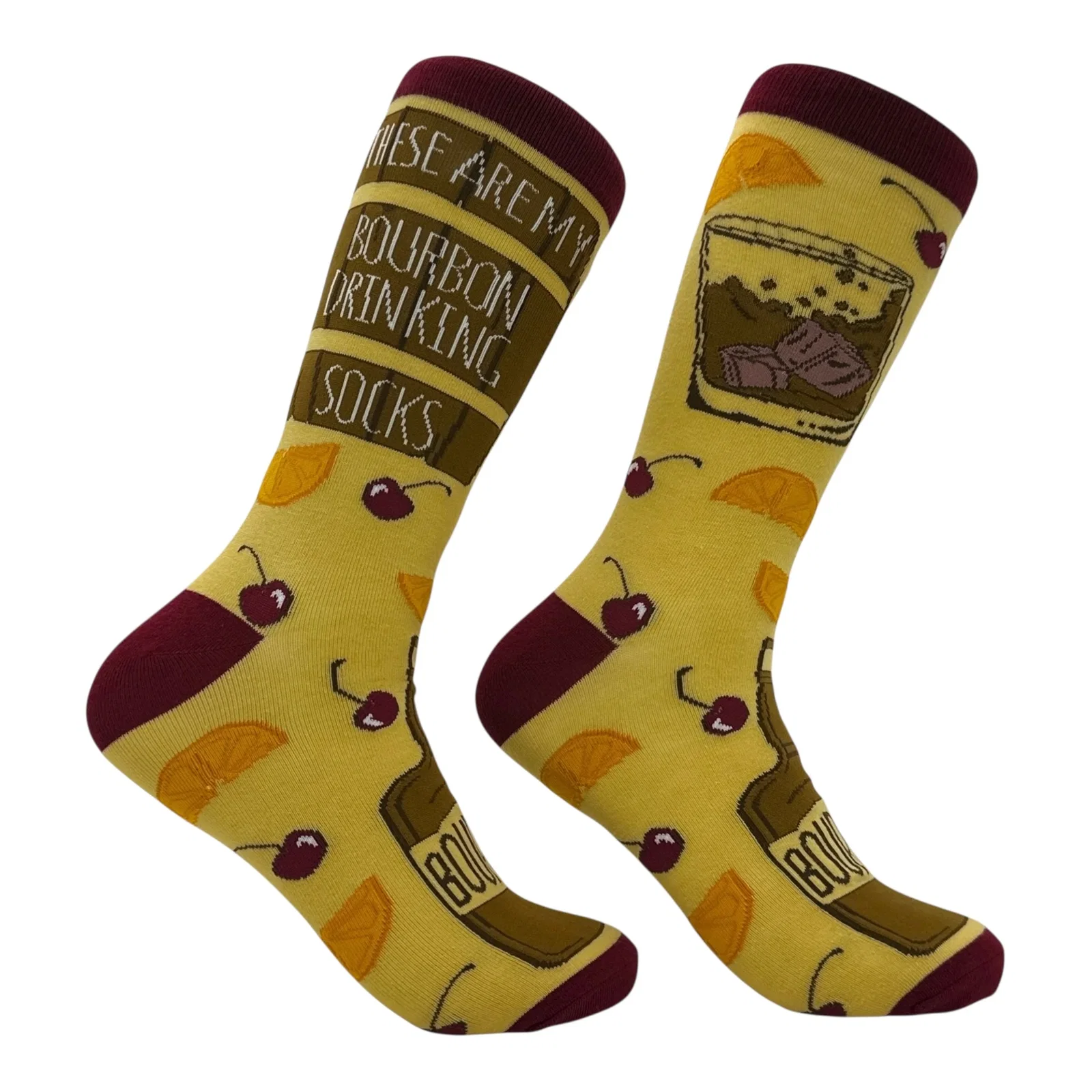 Image of These Are My Bourbon Drinking Socks Socks