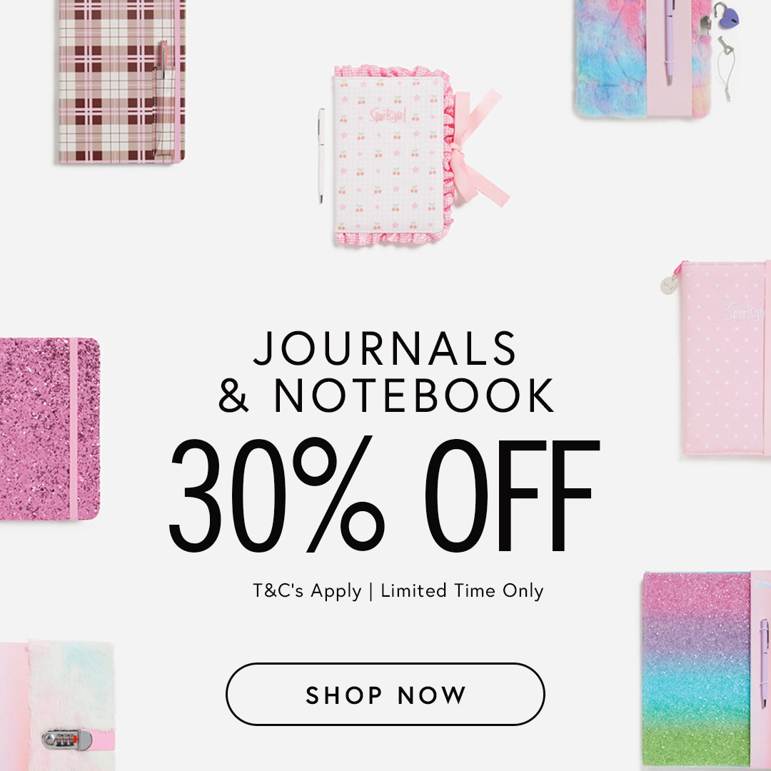 30% Off Journals & Notebooks
