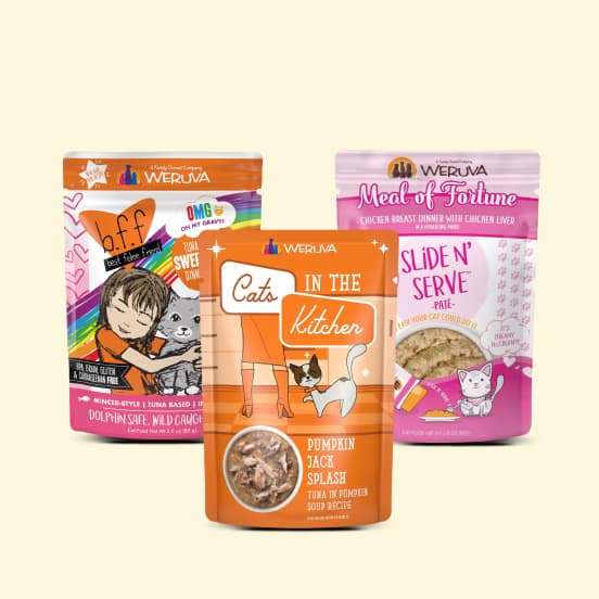B.F.F., Weruva, Serve & Cats In The Kitchen Wet Cat Food Pouches