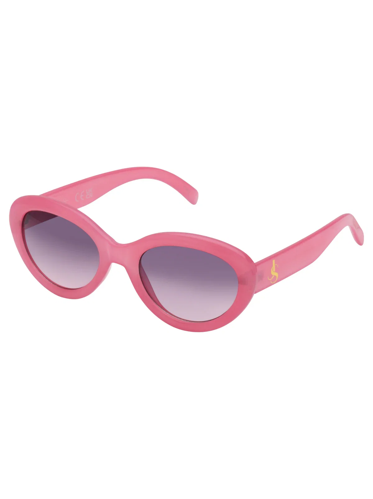 Image of Round Cat Eye Sunglasses in Pink