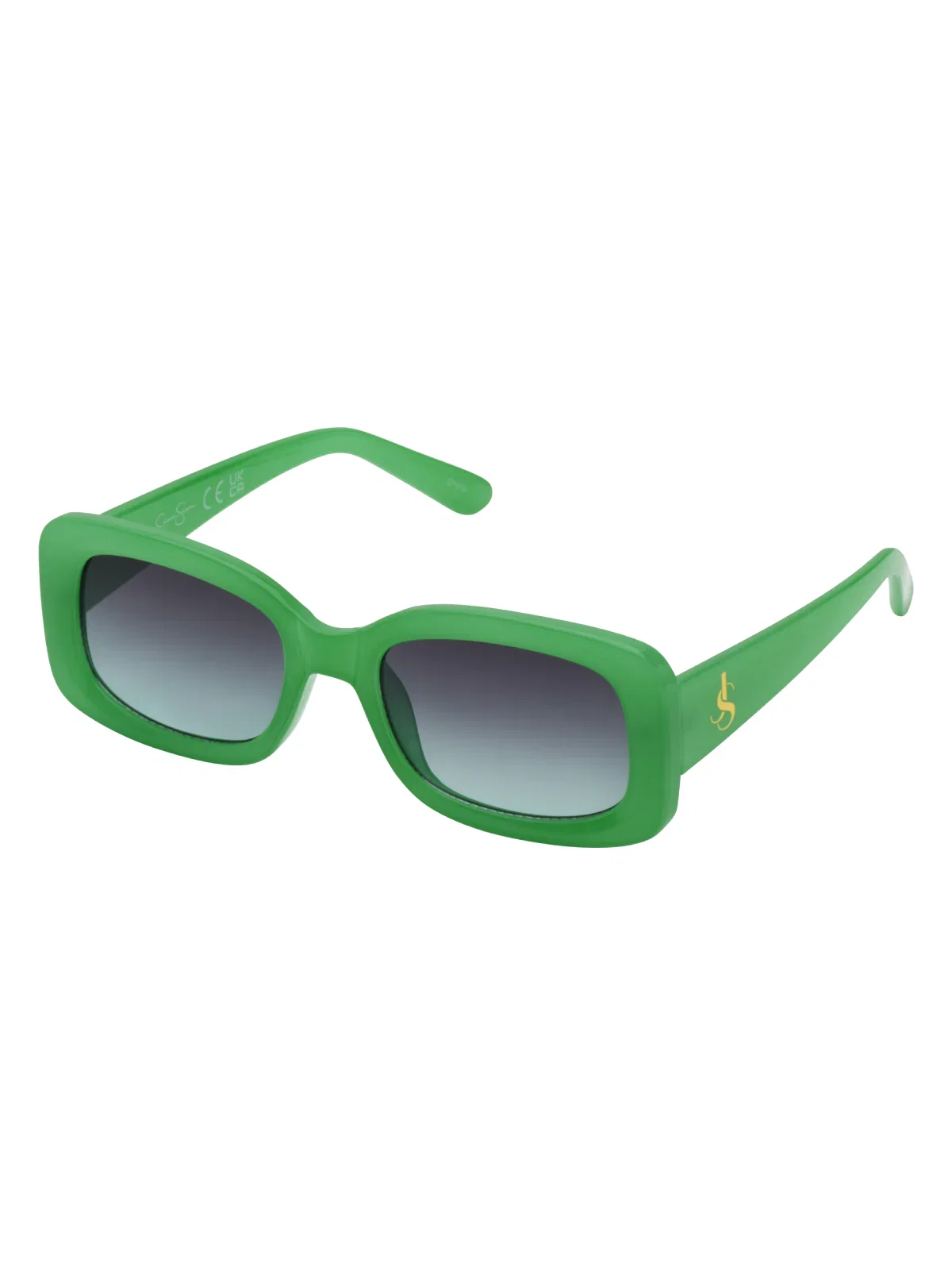 Image of Retro Sunglasses in Green