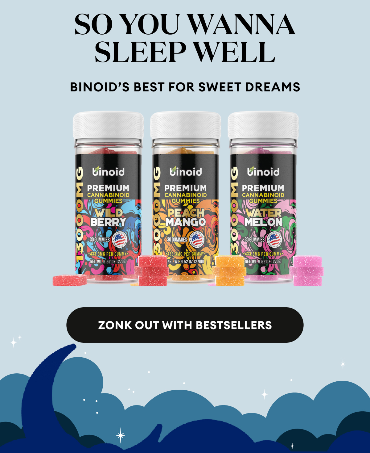 So You Wanna Sleep Well | Binoid's best for sweet dreams | Zonk Out With Bestsellers