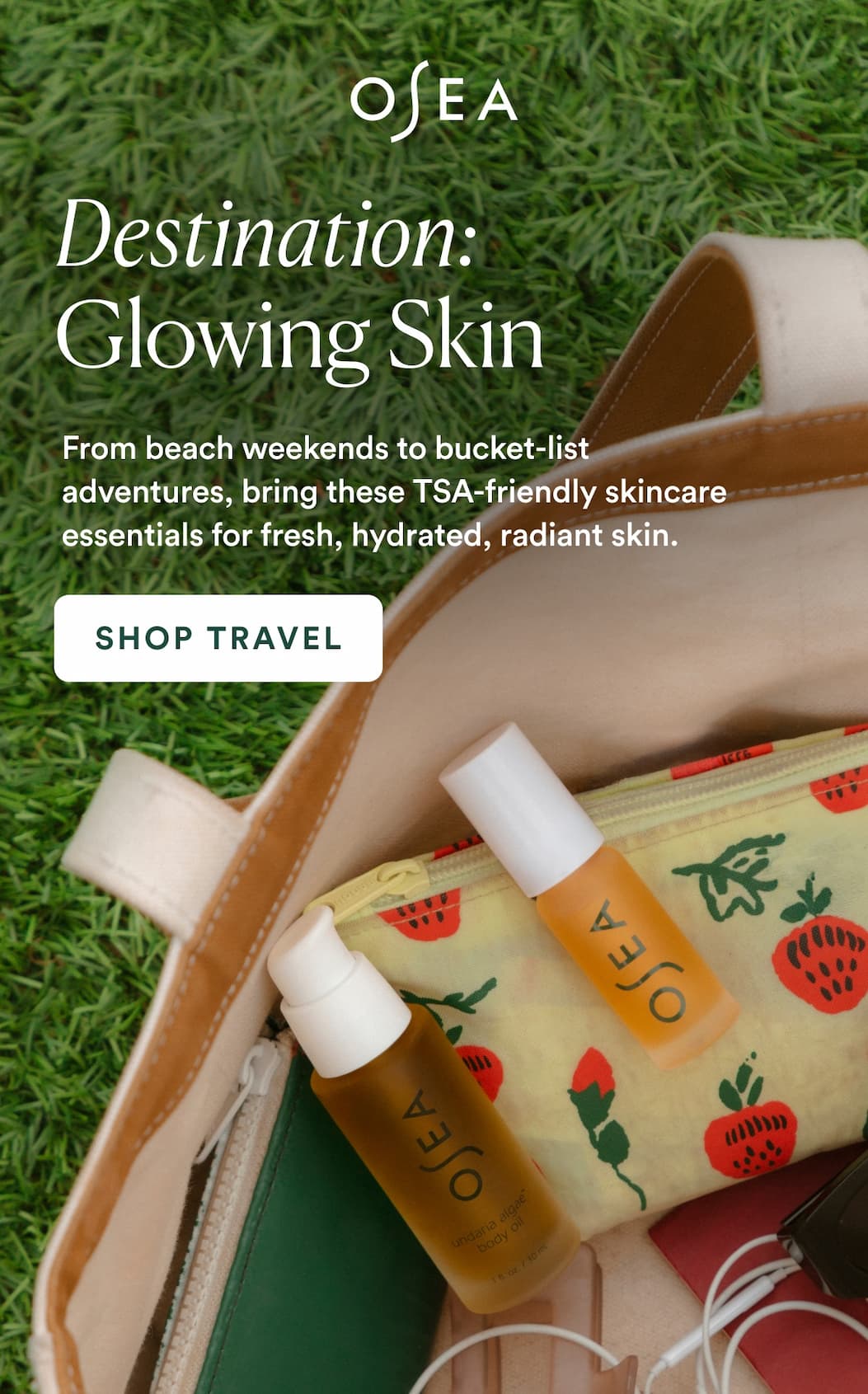 From beach weekends to bucket-list adventures, bring these TSA-friendly skincare essentials for fresh, hydrated, radiant skin.