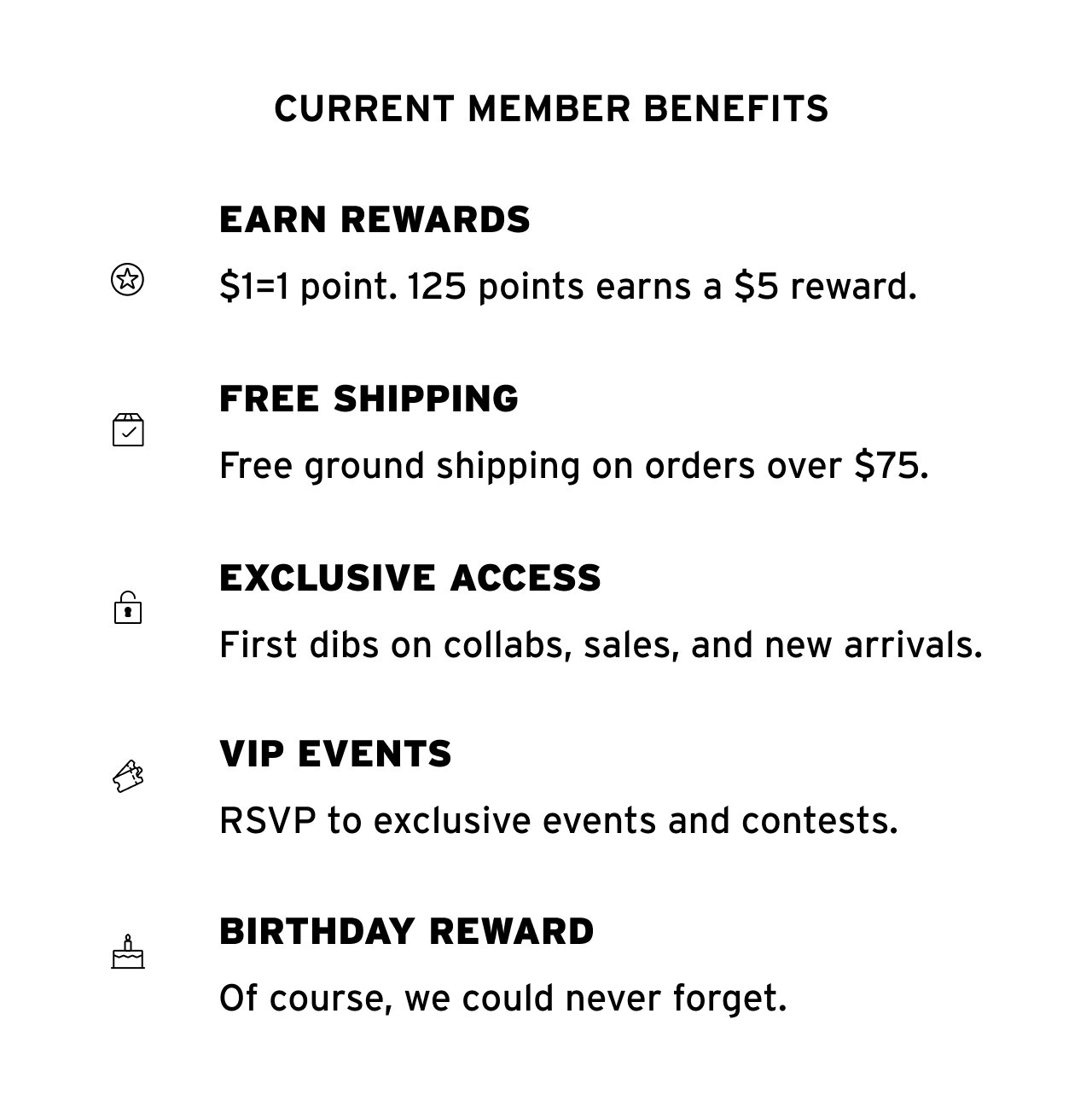 MEMBER-ONLY BENEFITS