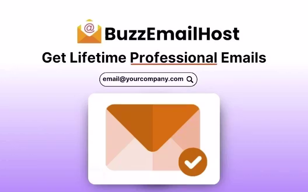 BuzzEmailHost – Business Email Hosting Service | Lifetime Access