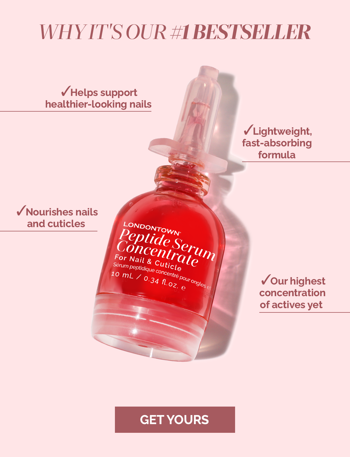Shop our new Peptide Serum Concentrate with 12% actives.