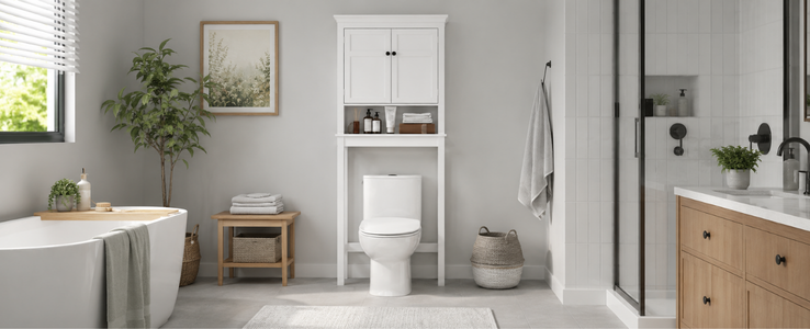 Over-Toilet Storage Rack