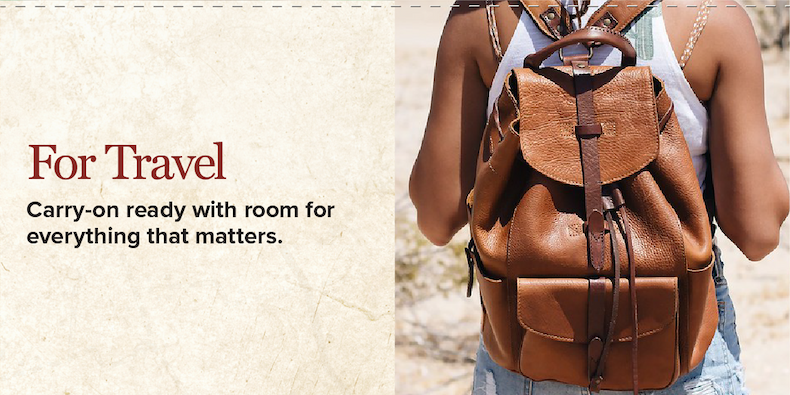 Rainier Leather Backpack
