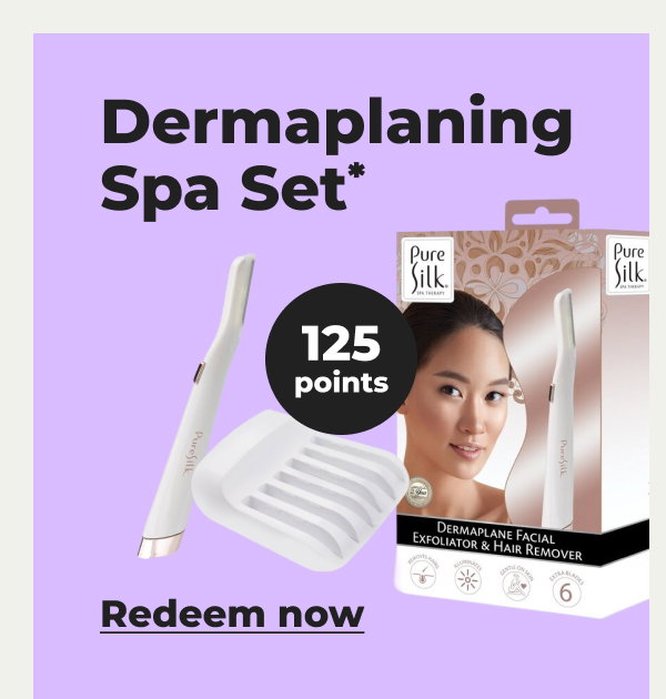 Dermaplaning Spa Set* - Redeem now