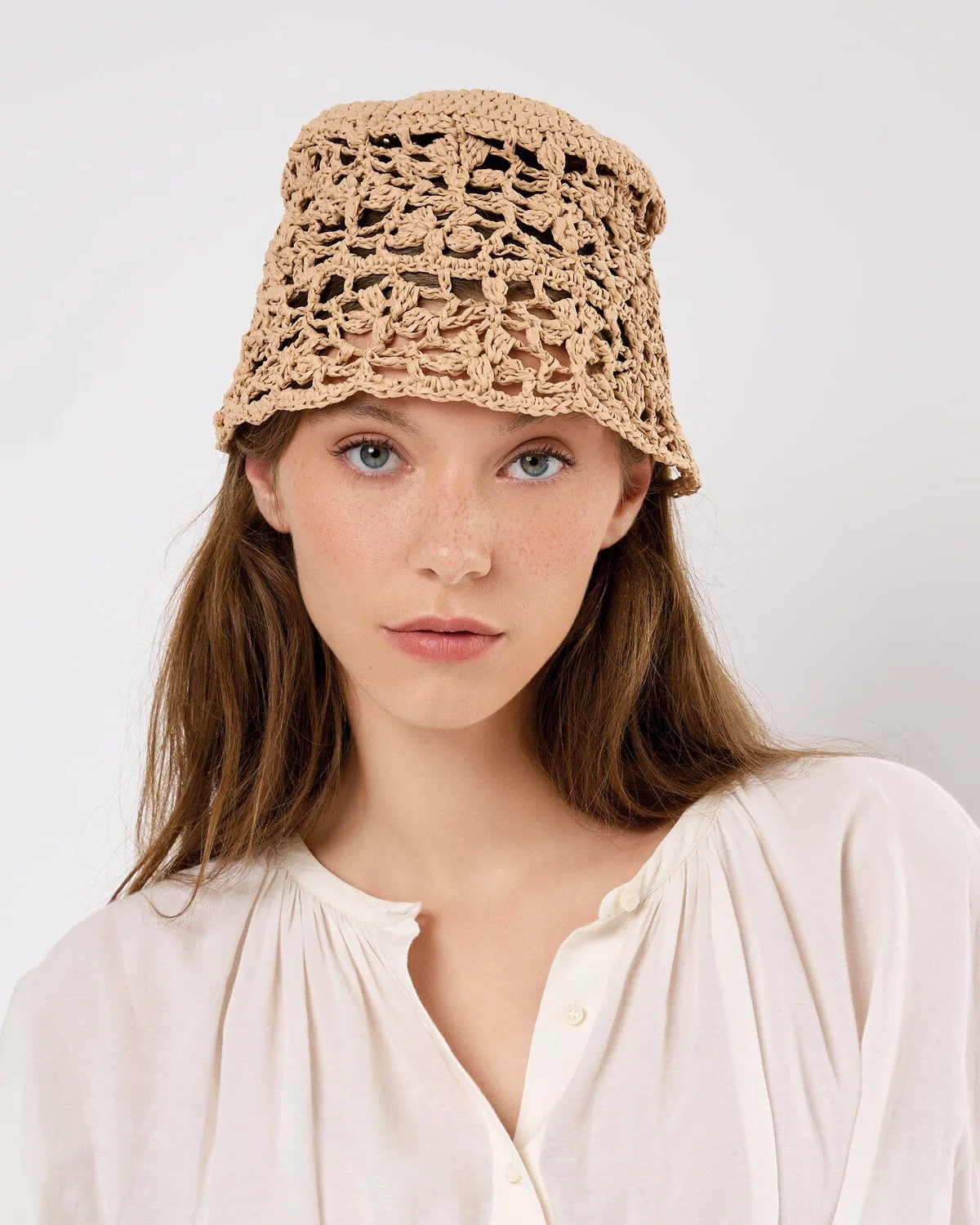 Häkelset Bucket Hat