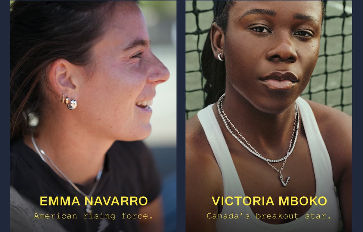 Emma Navarro and Victoria Mboko.