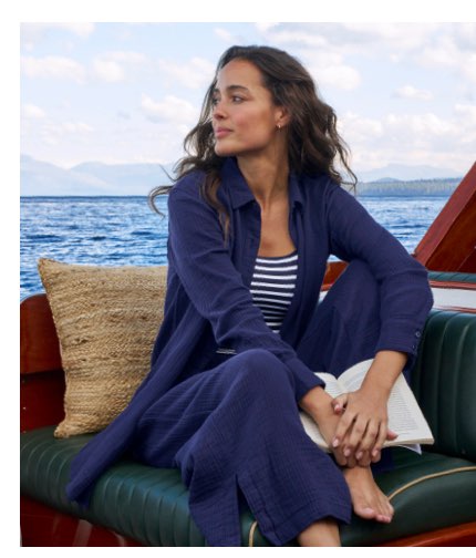Women's Cloud Gauze Cover-Up Shirt