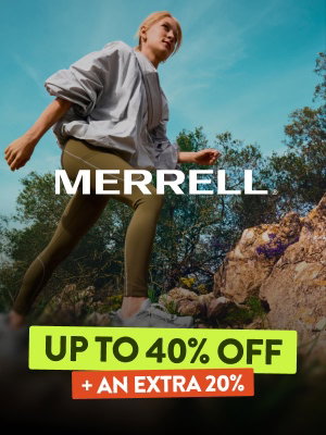 Merrell | UP TO 40% OFF + an extra 20%.