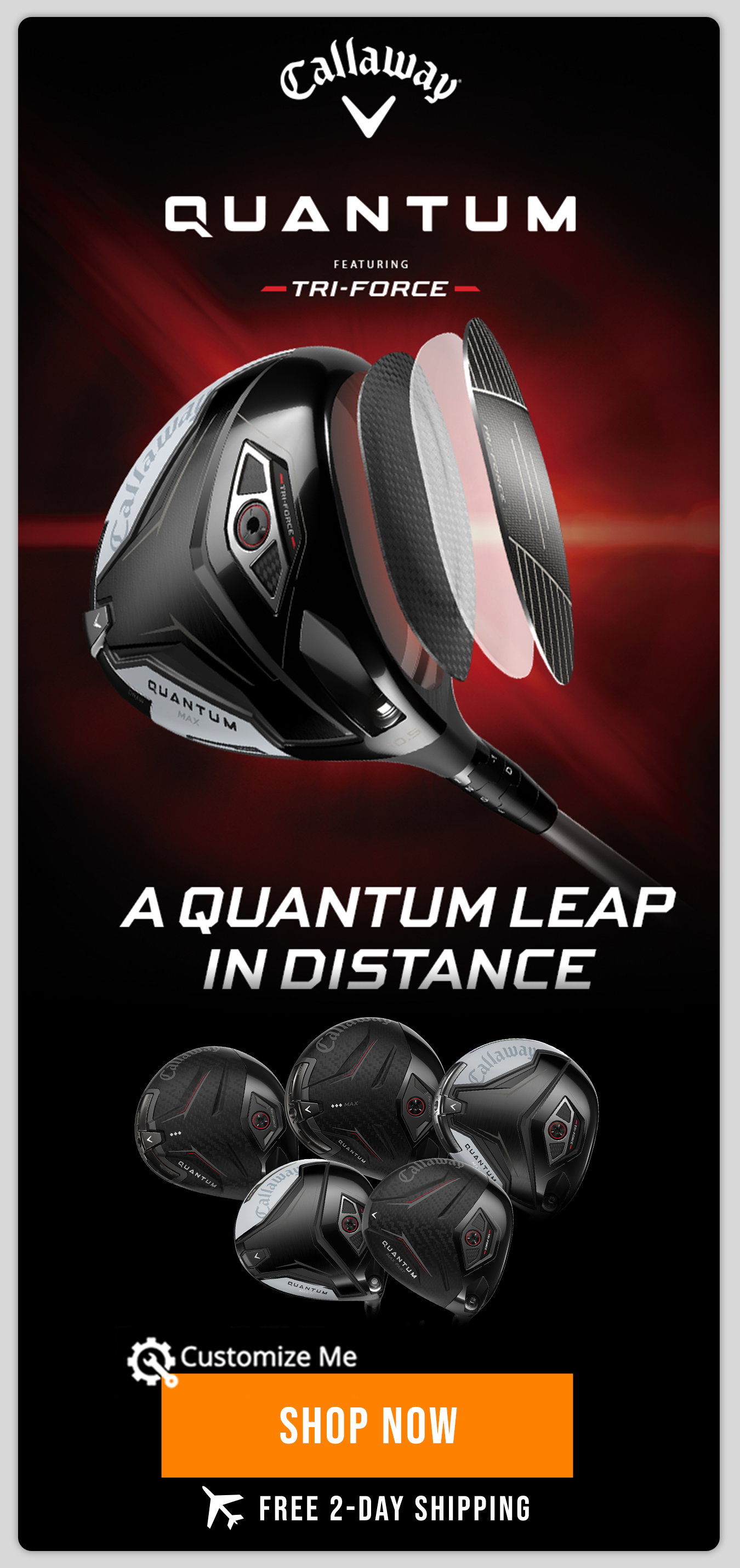 Callaway Quantum | Free 2-Day Shipping